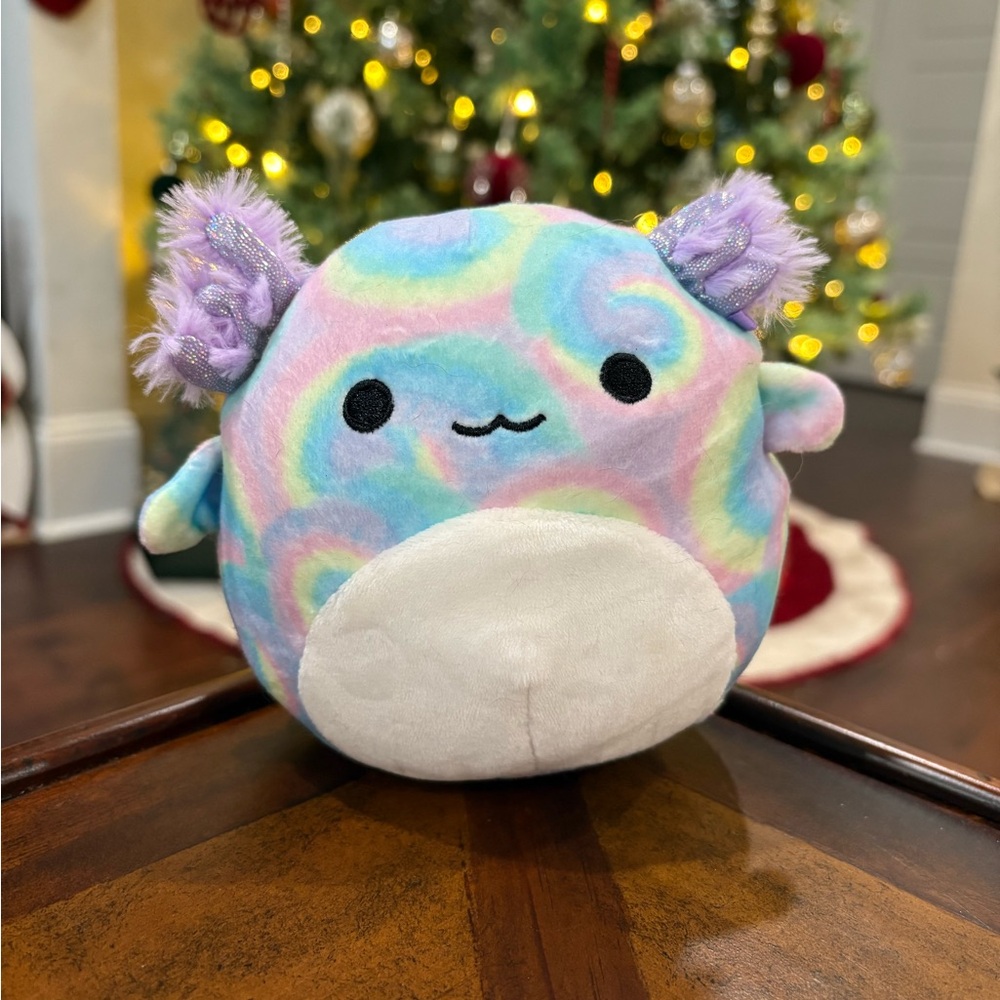 Squishmallows Vivie the Tie-Dye Axolotl